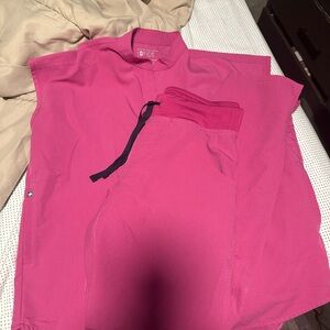 Figs Scrub Set Electric Orchid